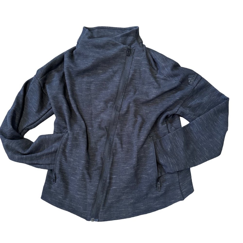 Adidas Heart Racer Moto Jacket Size Medium